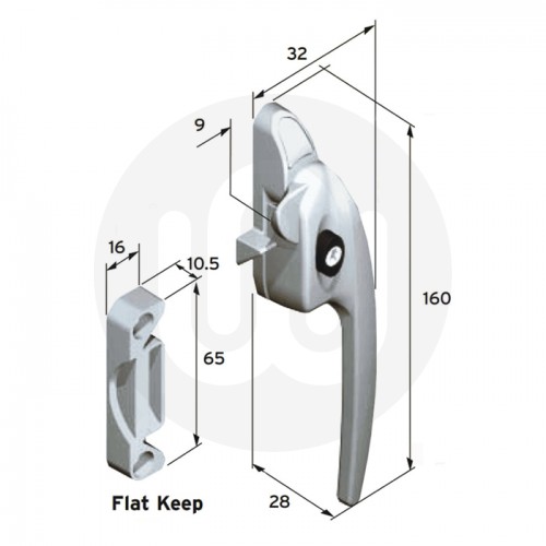Titon Timber Cockspur Window Handle